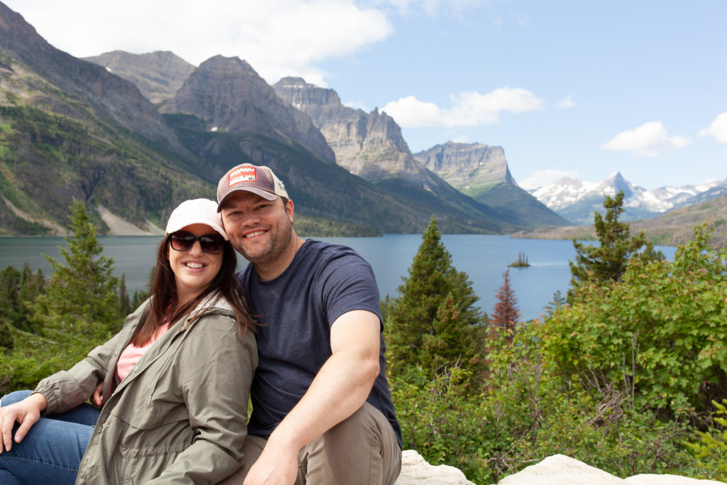 2 Day Glacier National Park Itinerary - Going to the Sun Road Wild Goose Island Overlook
